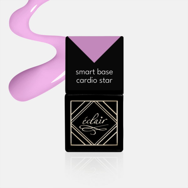 Smart Base CARDIO STAR – fioletowa baza hybrydowa i kolor – Eclair – 7 ml