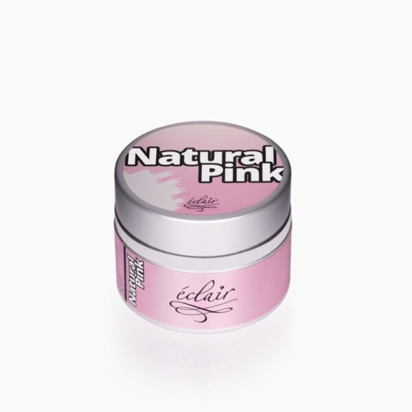 Natural Pink Gel UV – budujący różowo-mleczny żel do paznokci – Eclair – 30g