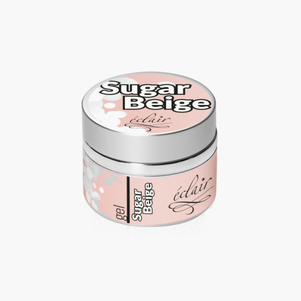 Sugar Beige Gel UV – beżowy żel budujący do paznokci – Eclair – 30g